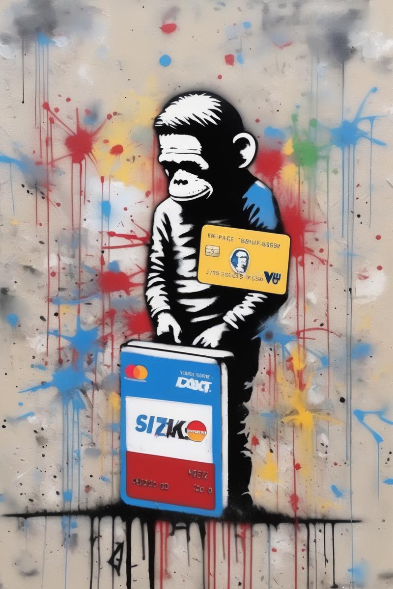 00207-3000553985-_lora_Martin Whatson Style_1_Martin Whatson Style - credit card pop art grunge Banksy painting.png